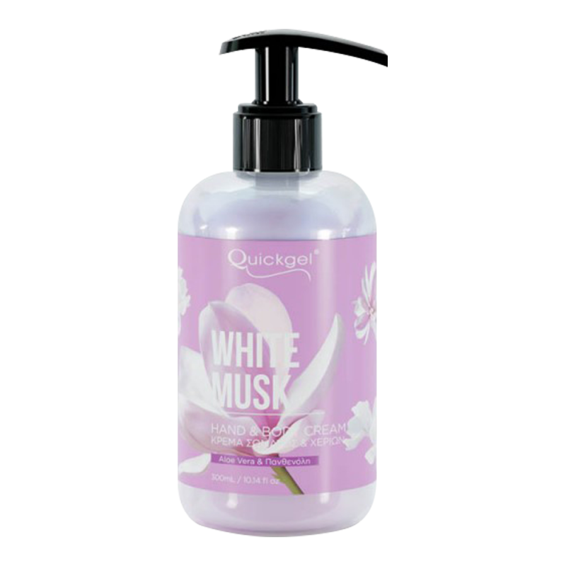 Ενυδατική κρέμα χεριών και σώματος White Musk 300ml