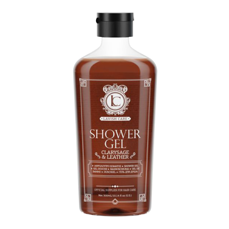 Shower Gel - Clarysage and Leather - 300ml